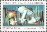 Stamps Spain -  ESPAÑA 1994 3281 Sello Nuevo Micología Mushrooms Amanita (Amanita Phalloides) Michel3142 Scott2761
