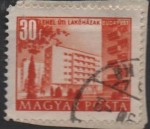 Stamps Hungary -  Edificio en l' calle Lehel
