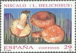 Sellos de Europa - Espa�a -  ESPAÑA 1994 3282 Sello Nuevo Micología Mushrooms Niscalo (Lactarius deliciosus) Michel3143 Scott2762