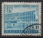 Stamps Hungary -  Iron Works School, Csepel