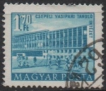 Stamps Hungary -  Iron Works School, Csepel
