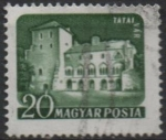 Stamps Hungary -  Castillos: Tata