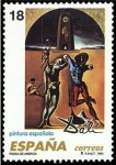 Stamps Spain -  ESPAÑA 1994 3289 Sello ** Pintura Española Obras de Salvador Dalí Poesía de America Michel3150