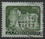 Stamps Hungary -  Castillos: Tata