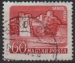 Stamps Hungary -  Castillos: Saros-patak