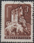 Stamps Hungary -  Castillos: Cseznek
