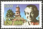 Stamps Chile -  gabriela mistral, 120 anivº de su nacimiento