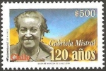 Sellos de America - Chile -  gabriela mistral, 120 anivº de su nacimiento
