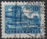Stamps Hungary -  Barco