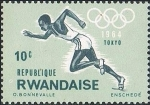 Stamps Rwanda -  Juegos Olímpicos de Verano 1964 - Tokio, Sprint