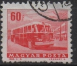 Stamps Hungary -  Trolebus