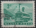 Stamps Hungary -  Transmisor y estadio