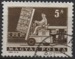 Stamps Hungary -  Carretilla