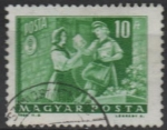 Stamps Hungary -  Cartero