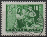 Stamps Hungary -  Cartero