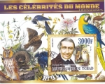 Stamps Chad -  PERSONAJES CELEBRES DEL MUNDO- Ornitólogos