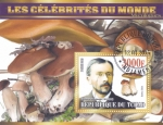 Stamps Chad -  PERSONAJES CELEBRES DEL MUNDO- Micólogos