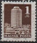 Sellos de Europa - Hungra -  Hotel Budapes