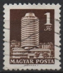 Stamps Hungary -  Hotel Budapes