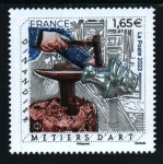 Stamps France -  Maestros del Arte