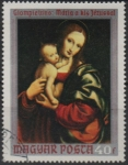 Stamps Hungary -  Virgen Con el Niño