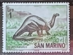 Sellos del Mundo : Europa : San_Marino :  animales prehistoricos - Catálogo de sellos › San Marino › Sellos Mostrando 10  1-1 de 1 Exportación