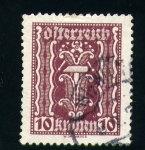 Stamps Austria -  Simbolo labores textiles