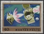 Stamps Hungary -  Naves Espaciales camino d' Marte