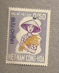 Sellos de Asia - Vietnam -  Agricultora