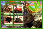 Stamps Burkina Faso -  TORTUGAS