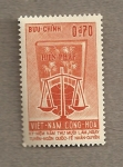 Stamps Asia - Vietnam -  constitución y balanza