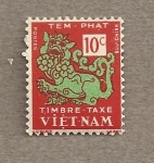 Stamps : Asia : Vietnam :  Sello tasa