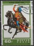 Stamps Hungary -  Húsares: Kuruts, 1710