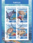 Stamps Solomon Islands -  TORTUGAS