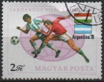 Sellos de Europa - Hungr�a -  Varias escenas d' Futbol: Argentina' 78