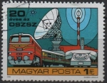 Stamps Hungary -  Telecomunicaciones