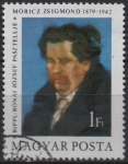 Stamps Hungary -  Zsigmond Morricz