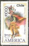 Stamps America - Chile -  fiestas nacionales, la tirana