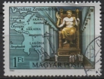 Stamps Hungary -  Siete maravillas d' Mundo: Zeus