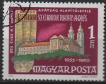 Stamps Hungary -  Tihany Abadia Benedictina