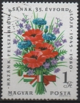 Stamps Hungary -  xxxv Anv. d' l' Liberación d' Hungría