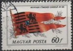 Stamps Hungary -  Bandera d' l' Familia Hunyadi  S.15