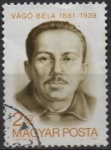 Stamps Hungary -  Bela Vago