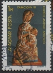 Stamps Hungary -  María Amamantando al niño