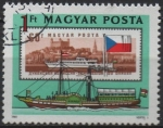 Stamps Hungary -  Barcos: Arpad,829