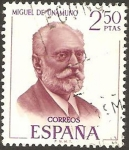 Stamps Spain -  1994 - Miguel de Unamuno