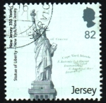 Stamps Jersey -  serie- 350 aniv. fundación New Jersey