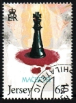 Stamps Jersey -  serie- 450 aniv. nacimiento