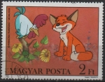 Sellos de Europa - Hungra -  Escenas d' Vuk el Cub d' Fox, Vuk y Rooste