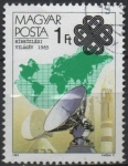 Stamps Hungary -  Estacion Terree Intersputnik